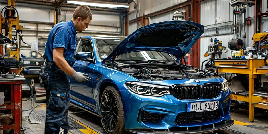 Замена масла в двигателе и масляного фильтра BMW X3